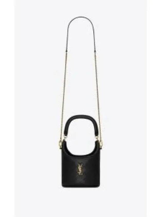 Tote Bag 7639611EL071000 P24 BLACK - SAINT LAURENT - BALAAN 2