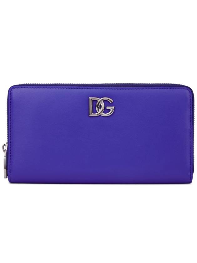 DG Logo Zip Around Wallet - DOLCE&GABBANA - BALAAN 1