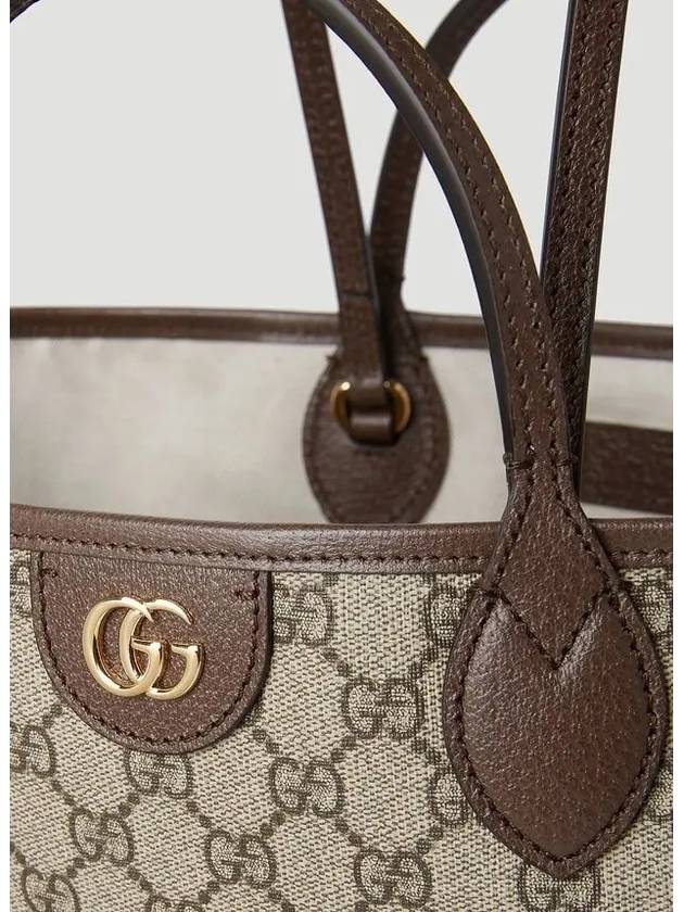 Ophidia GG Canvas Medium Tote Bag Beige - GUCCI - BALAAN 6