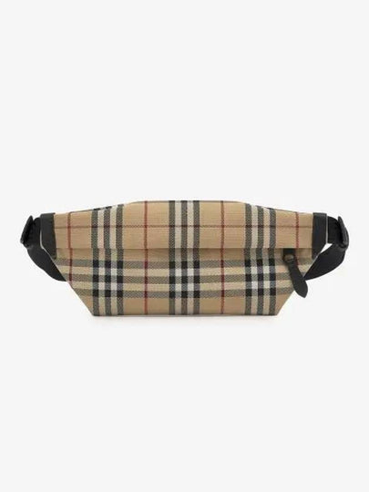 Vintage Check Motif Belt Bag Beige - BURBERRY - BALAAN 2