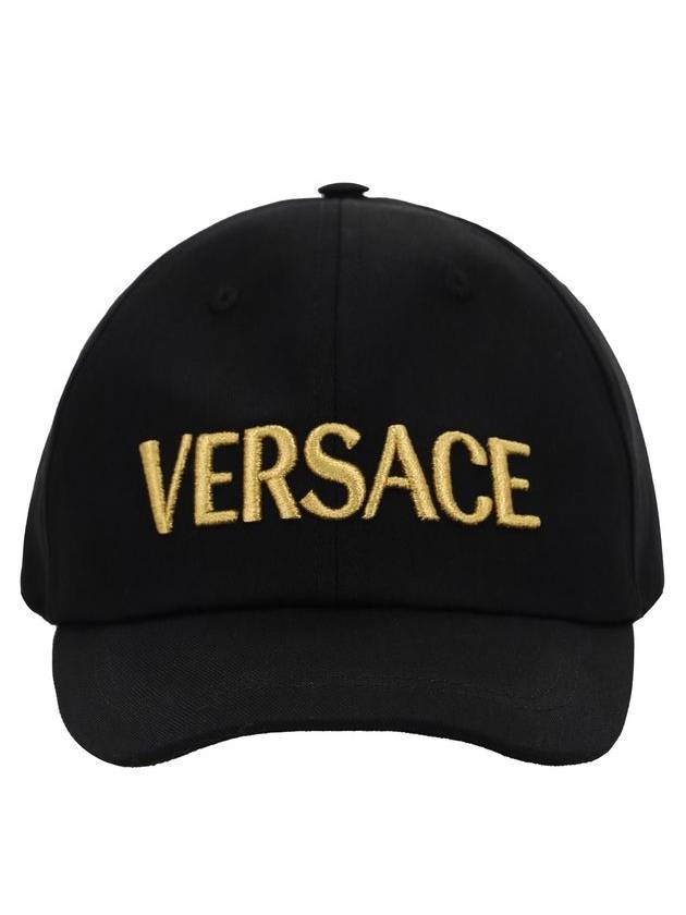 Logo Ball Cap Black - VERSACE - BALAAN 2