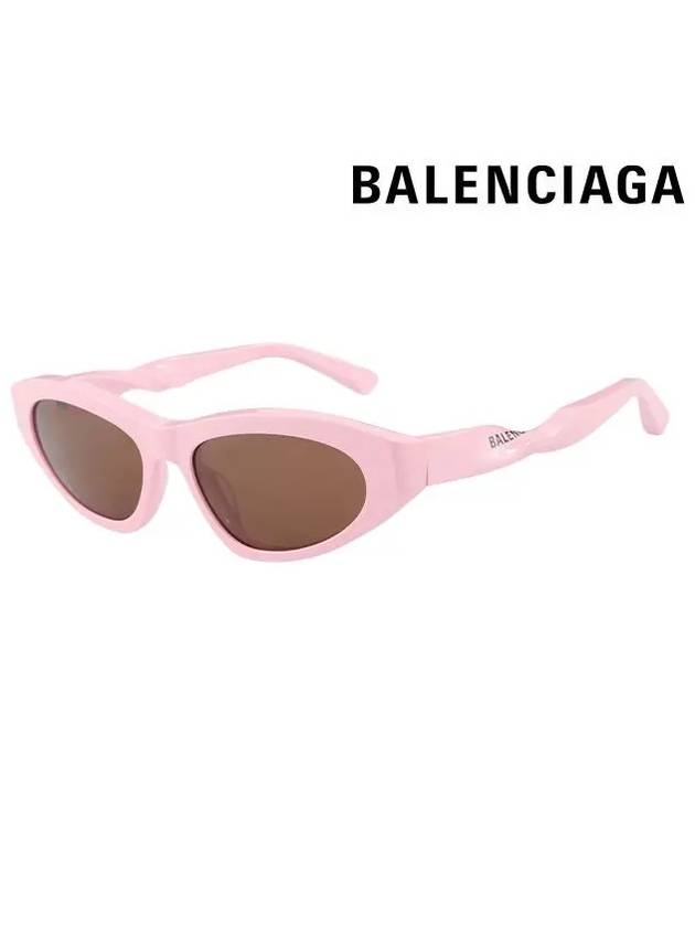 Eyewear Twist Sunglasses Pink - BALENCIAGA - BALAAN 3