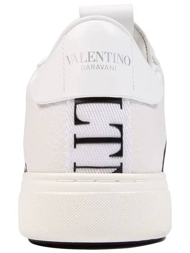 Logo Band VL7N Calfskin Low Top Sneakers Black White - VALENTINO - BALAAN 6