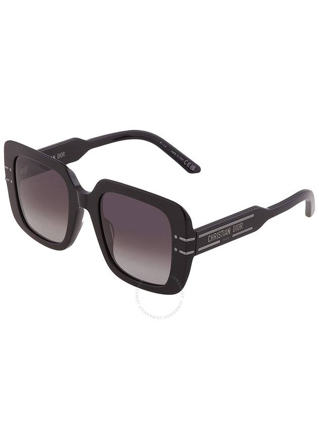 Dior DIORSIGNATURE S11I Smoke Gradient Square Ladies Sunglasses CD40171I 01B 54 - DIOR - BALAAN 3