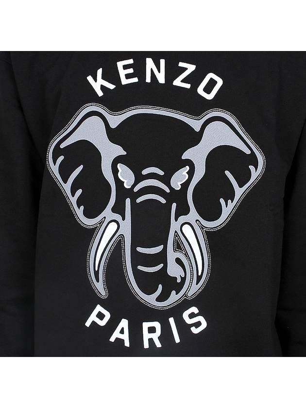 ELEPHANT sweatshirt 5SW047 4MF 99J - KENZO - BALAAN 6