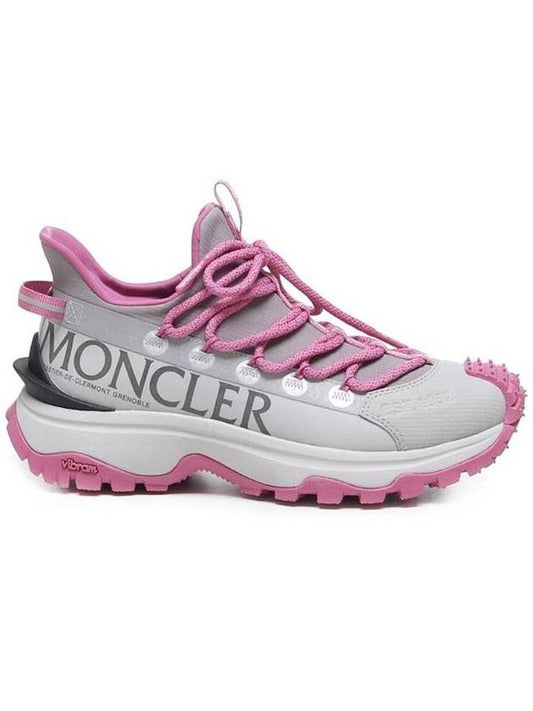 Trailgrip Lite 2 Low Top Sneakers Grey Pink - MONCLER - BALAAN 1