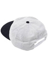 Wellness corduroy ball cap WELLNESS CLUB CORDUROY HAT BLACK WHITE - SPORTY & RICH - BALAAN 3