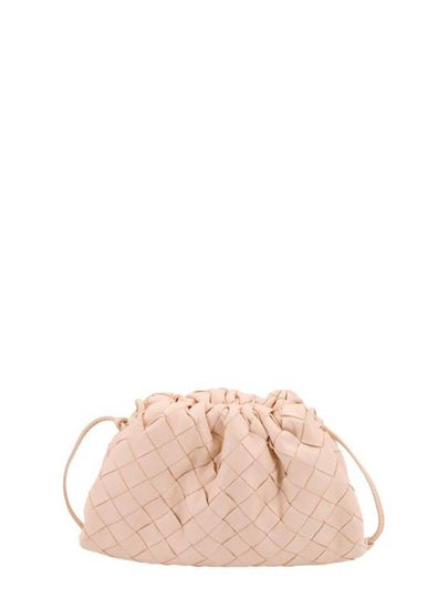 Intrecciato Mini Pouch Bag Pink - BOTTEGA VENETA - BALAAN 2