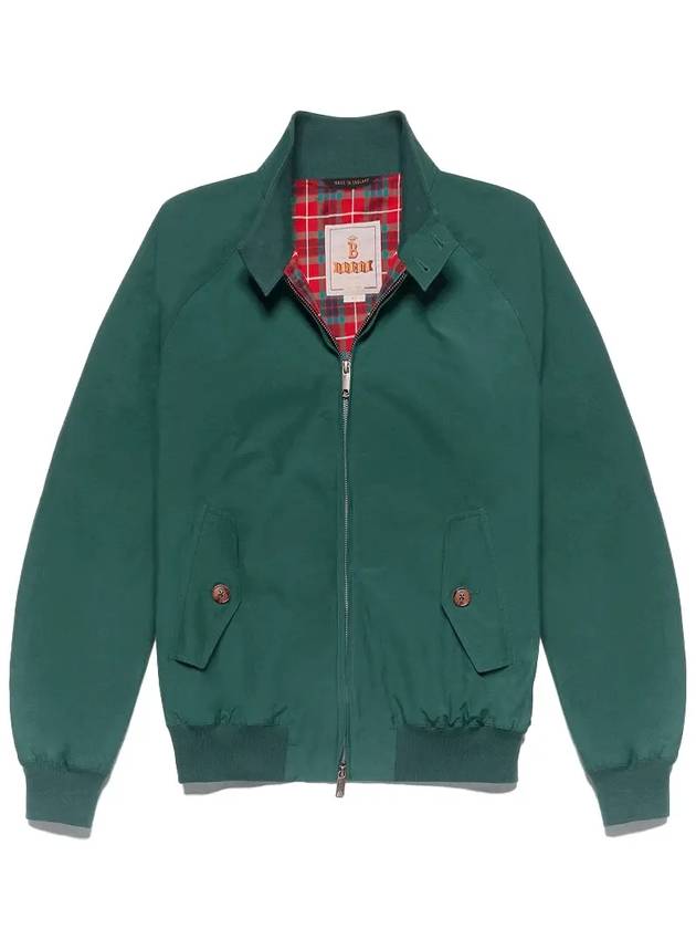 G9 Classic Original Harrington Zip-Up Jacket Racing Green - BARACUTA - BALAAN 2