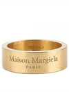 Engraved Logo Ring Gold - MAISON MARGIELA - BALAAN 2