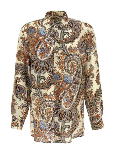 FW 23 24 Shirt Paisley 1K8705753991 - ETRO - BALAAN 1