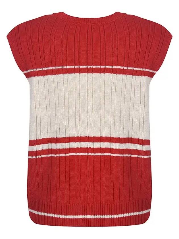 Color block knit vest MZ3AV710 - P_LABEL - BALAAN 3