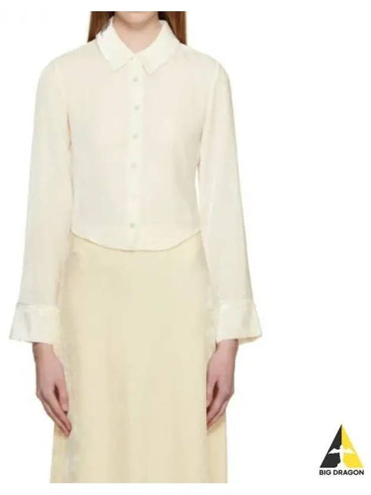 Reformation Women s Cam Shirt White 222892F10901302 - REFORMATION - BALAAN 1