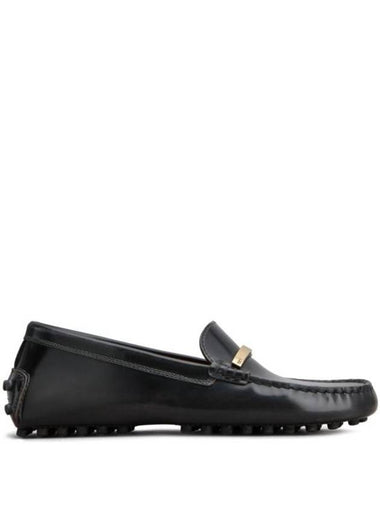 Gommino Driving Shoes Black - TOD'S - BALAAN 1