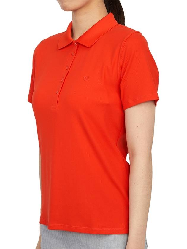 Golf Wear Women s Short Sleeve T Shirt G4LF22K135 POPPY - G/FORE - BALAAN 3