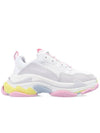 Triple S Low-Top Sneakers White - BALENCIAGA - BALAAN 1