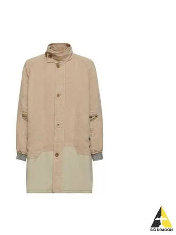 Reversible Linen Jacket Beige S50AM0584 S60506 - MAISON MARGIELA - BALAAN 1