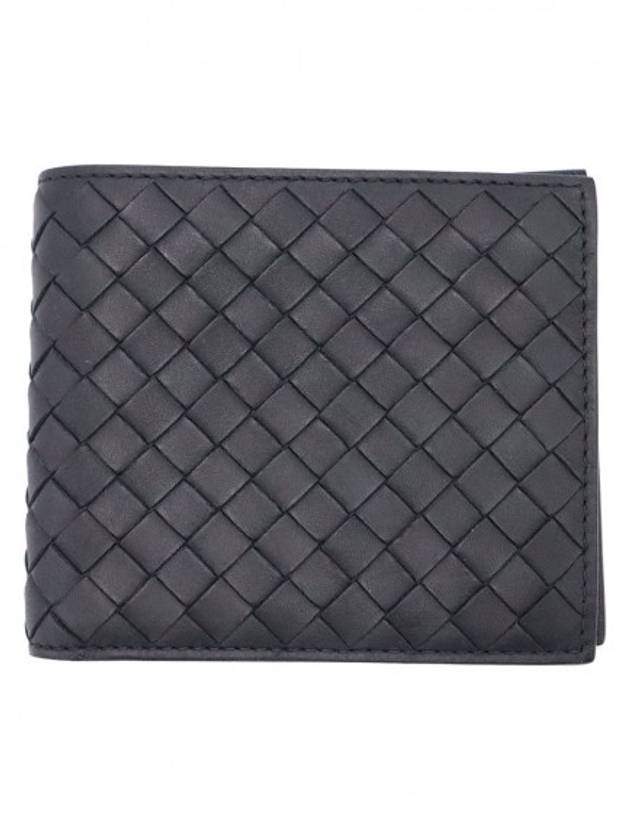 Women s Bottega Veneta 113993 Black Intrecciato VN Folder Half Wallet gt Gangbuk used luxury goods - BOTTEGA VENETA - BALAAN 1