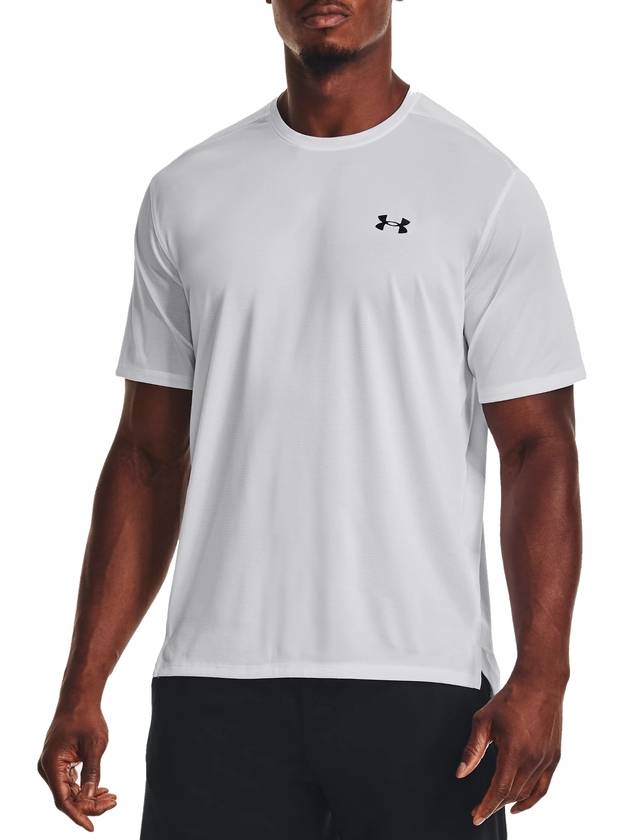 Men's UA Tech Vent Short Sleeve T Shirt White - UNDER ARMOUR - BALAAN 2