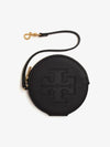 Ella Round Card Wallet Black - TORY BURCH - BALAAN 2