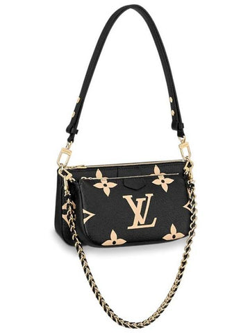 Multi Pochette Accessories Shoulder Bag Black - LOUIS VUITTON - BALAAN 1