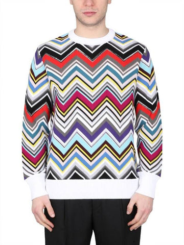 Missoni Wool Crew Neck Sweater - MISSONI - BALAAN 1