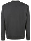 Compass Patch Cotton Sweatshirt Lead Grey - STONE ISLAND - BALAAN 3