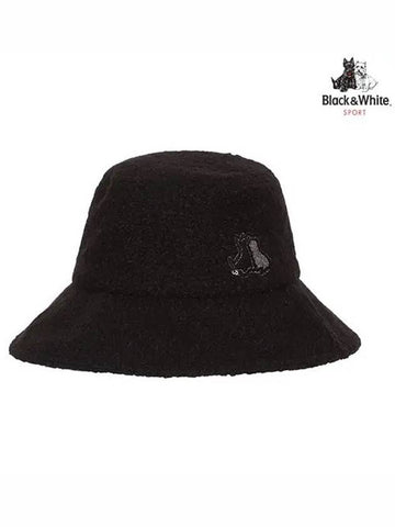 Women s Bookle Bucket Hat 8614LXAH BLACK - BLACK&WHITE - BALAAN 1