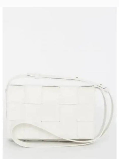 Intrecciato Cassette Cross Bag White - BOTTEGA VENETA - BALAAN 2