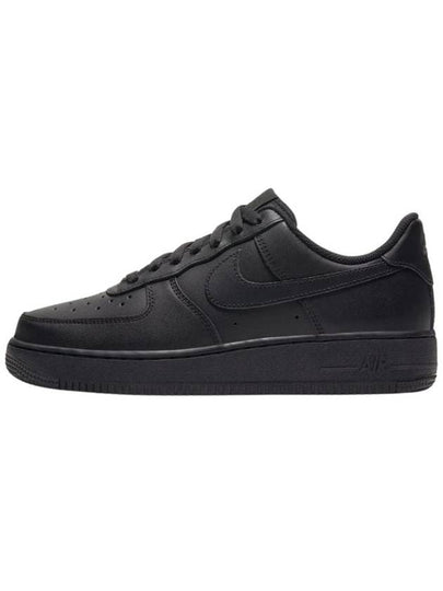 Air Force 1 07 Low Top Sneakers Triple Black - NIKE - BALAAN 2