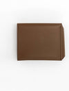 Folded card wallet holder camel brown FN UX SLGS000105 - ACNE STUDIOS - BALAAN 3