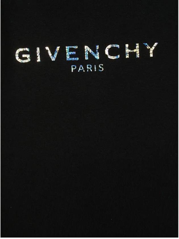 Kids Logo Printing T Shirt Black H15199 09B - GIVENCHY - BALAAN 4