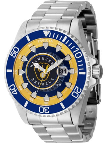 Invicta MLB Milwaukee Brewers Quartz Men's Watch 43469 - INVICTA - BALAAN 1