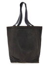 Frayed Embroidered Washed Denim Tote Bag Black - Y/PROJECT - BALAAN 4