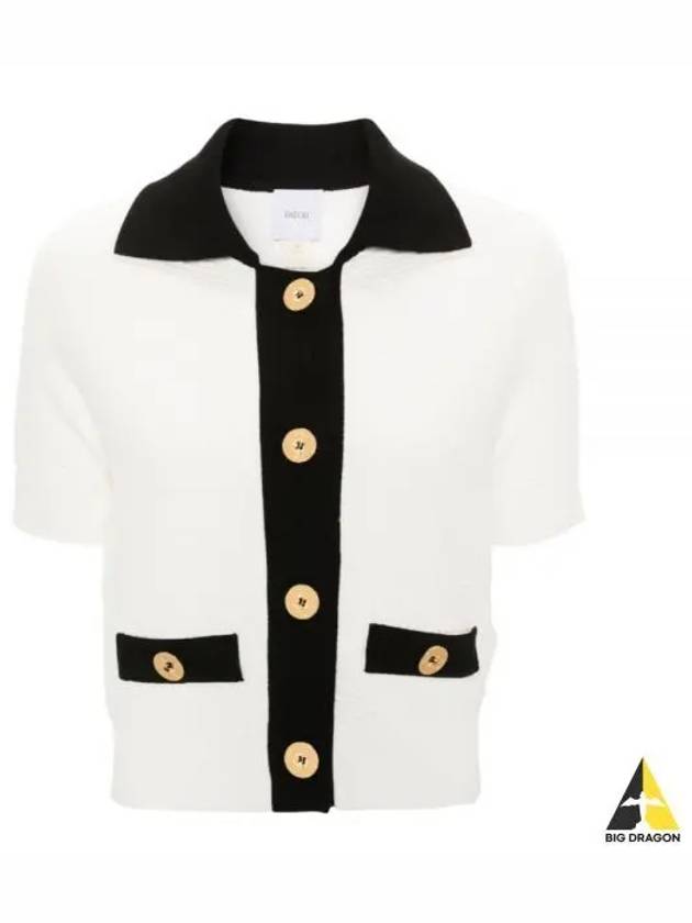 3D Knit Jacket White - PATOU - BALAAN 2