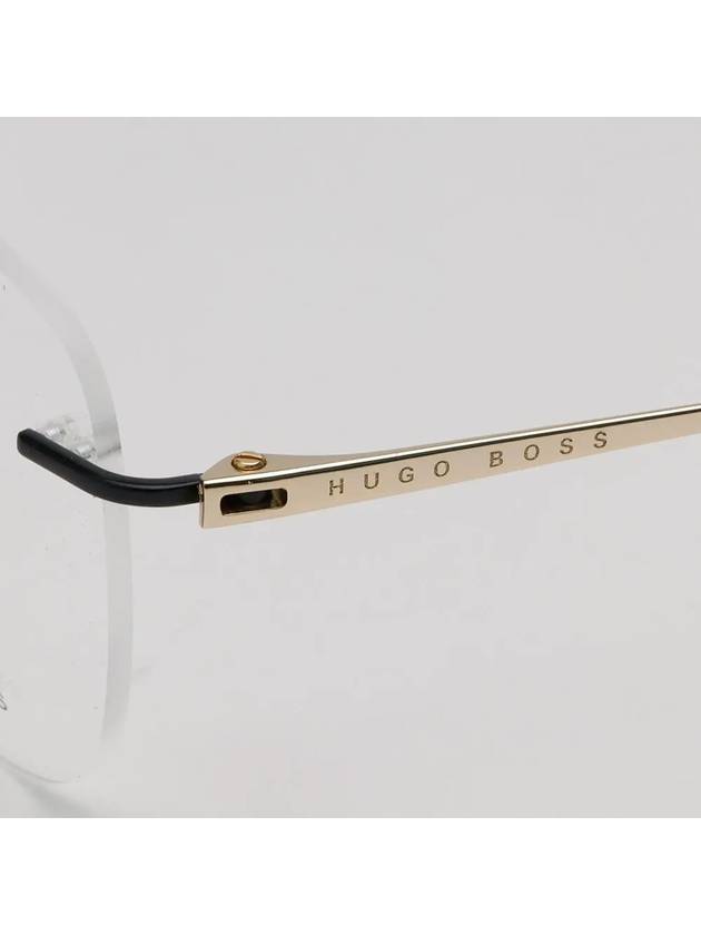 Hugo Boss titanium rimless glasses frame BOSS1266C 003 ultra light - HUGO BOSS - BALAAN 5