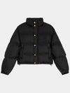 Triomphe Light Nylon Crop Down Jacket Black - CELINE - BALAAN 2