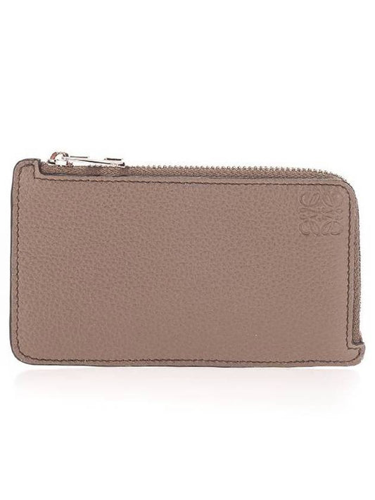 Anagram Coin Card Wallet Grey Brown - LOEWE - BALAAN 1