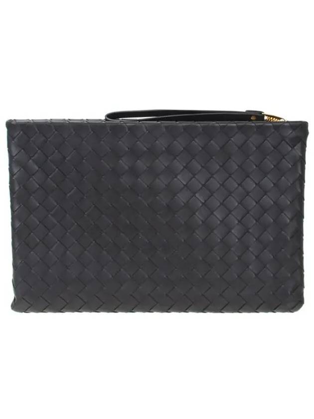 Intrecciato Large Clutch Bag Potion - BOTTEGA VENETA - BALAAN 4