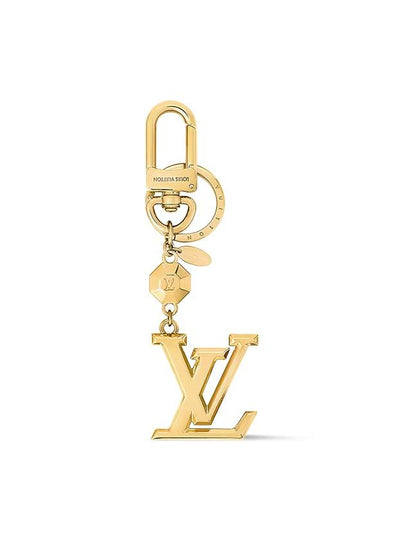 LV Facettes Bag Charm Key Holder Gold - LOUIS VUITTON - BALAAN 2