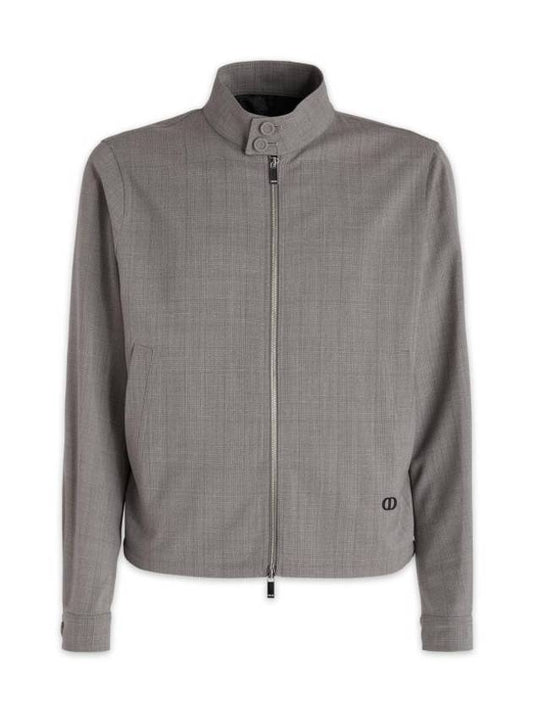 Harrington Shape Jacket Grey - DIOR - BALAAN 1