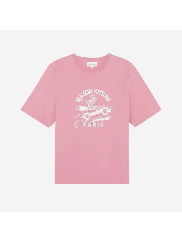 Racing Fox Comfort Short Sleeve T-Shirt Red - MAISON KITSUNE - BALAAN 2