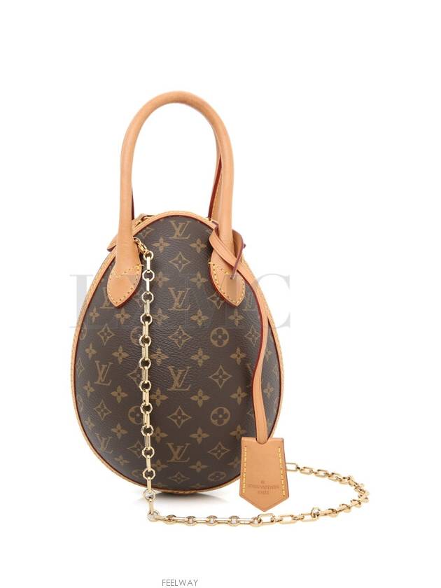 M44587 Egg Bag Mini Chain Cross Limited Edition - LOUIS VUITTON - BALAAN 1