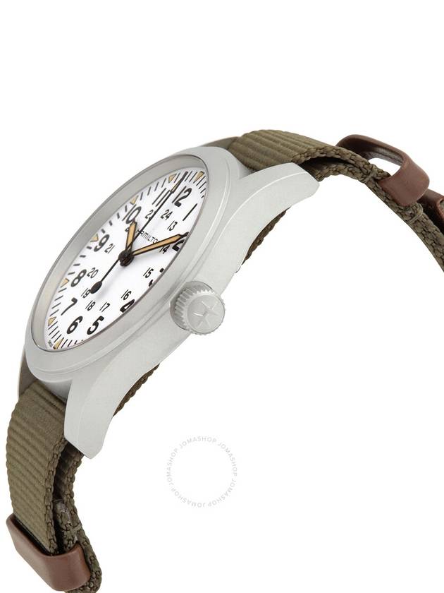 Khaki Field Mechanical 42mm Watch White - HAMILTON - BALAAN 3