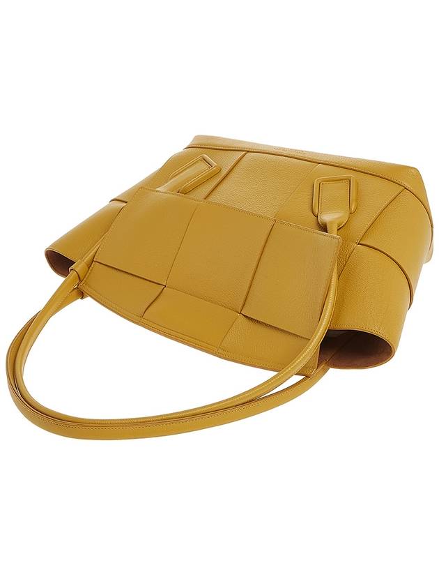 Acro Medium Tote Bag Yellow - BOTTEGA VENETA - BALAAN.