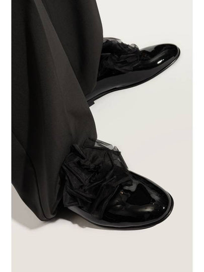 Dolce & Gabbana Shoes With Tulle Application, Men's, Black - DOLCE&GABBANA - BALAAN 2