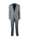 Men's Performance Stretch Fabric Slim Fit Suit Dark Grey - HUGO BOSS - BALAAN 2