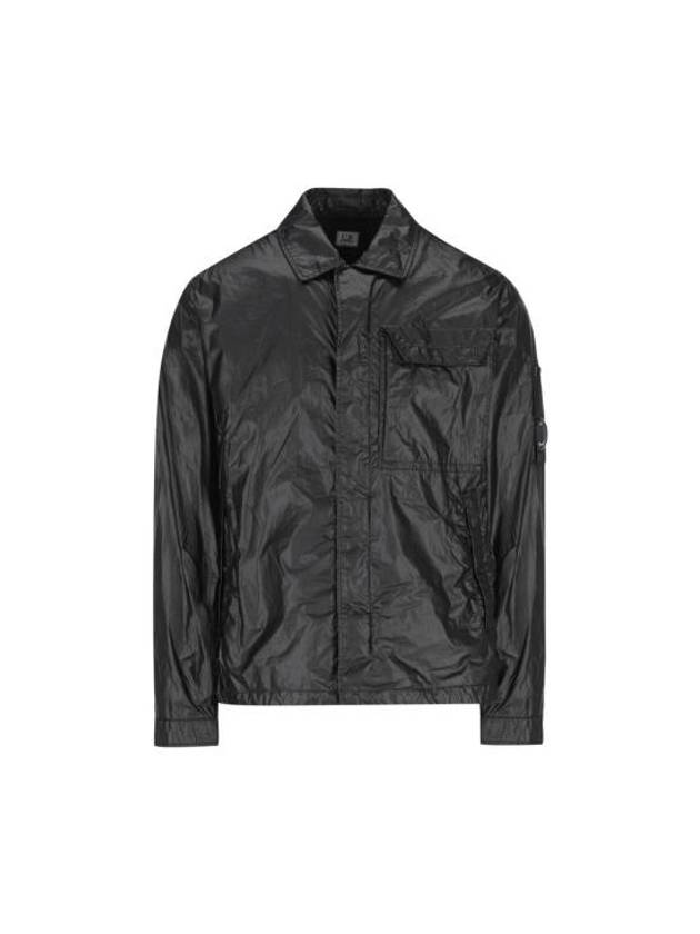 CS II Lens Long Sleeve Shirt Black - CP COMPANY - BALAAN 1