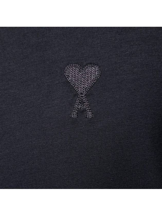 De Coeur Black Heart Short Sleeve T Shirt - AMI - BALAAN 4