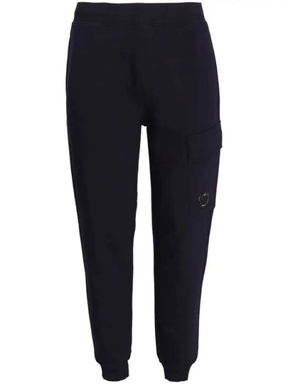 Diagonal Raised Fleece Track Pants Navy - CP COMPANY - BALAAN 2